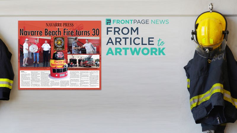 Front page news artwork