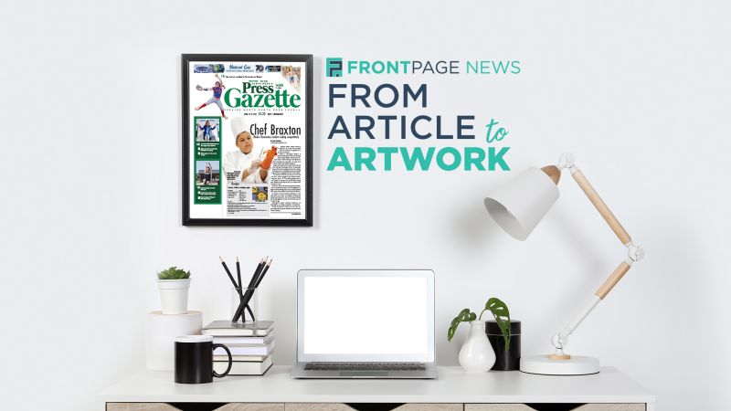 Front page news artwork