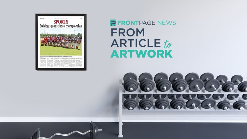 Front page news artwork